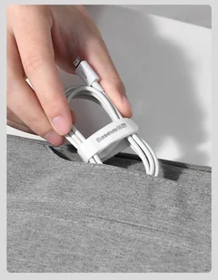 Baseus Superior kabel USB - Lightning 2,4A 0,25 m Biały (CALYS-02) - Kable USB - miniaturka - grafika 15