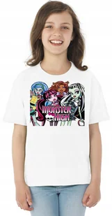 P151 KOSZULKA DLA DZIEWCZYNKI MONSTER HIGH PREZENT BAWEŁNA JAKOŚĆ 152 - Moda i Uroda OUTLET - miniaturka - grafika 1