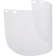 Okulary ochronne - DELTA PLUS VISORPC ZESTAW 2 OSŁON TWARZY Z POLIWĘGLANU DO BALBI2, PICO2, VISOR HOLDER, 39 x 20 CM; BEZBARWNY - miniaturka - grafika 1
