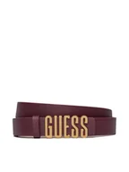 Paski - Guess Pasek Damski BW7848 P3425 Bordowy - miniaturka - grafika 1