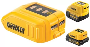 DEWALT ŁADOWARKA ADAPTER USB DO AKUMULATORÓW DCB090 - XR - Akumulatory do elektronarzędzi - miniaturka - grafika 1