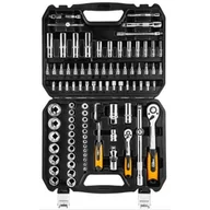 Zestawy narzędziowe - NEO-TOOLS Zestaw kluczy nasadowych 1/2"""""""", 1/4"""""""" z grzechotką - 94 sztuki - NEO TOOLS (08-665) - miniaturka - grafika 1