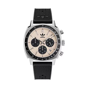 Zegarek Zegarek adidas Fashion Master Originals One Chrono AOFH23503 Black - Zegarki męskie - miniaturka - grafika 1