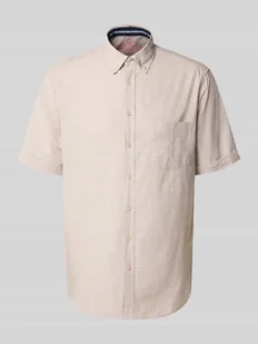 Koszula casualowa o kroju regular fit z kołnierzykiem typu button down - Koszule męskie - miniaturka - grafika 1