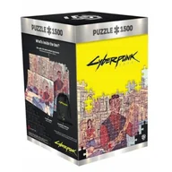 Gadżety dla graczy - Good Loot Puzzle Cyberpunk 2077 Valentinos 1500 elementów - miniaturka - grafika 1