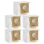 Worki do odkurzaczy - 5 sztuk worków do odkurzacza ECOVACS Deebot Ozmo T8, T8 Aivi, T8+, T8MAX, N8 Pro Plus/N8 Pro, N8 Pro+, T9 AIVI T9 PRO T9 MAX DX93, DDX96, do odkurzaczy Yeedi K781+ części zamienne - miniaturka - grafika 1