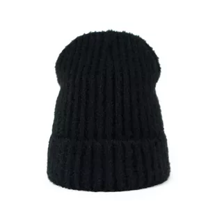 Czapka Milusińska Black Czarny (Rozmiar Uniwersalny) - Czapki damskie - miniaturka - grafika 1