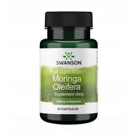 Witaminy i minerały - SWANSON Full Spectrum Moringa Oleifera, 60 kapsułek - miniaturka - grafika 1