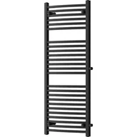 Grzejniki łazienkowe - Mexen Ares grzejnik łazienkowy boczny 1200 x 500 mm, 531 W, czarny - W102-1200-500-00-70-S - miniaturka - grafika 1