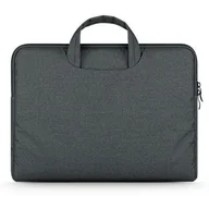 Torby na laptopy - Tech-Protect BRIEFCASE torba na laptop 15-16&quot; ciemny szary 14749 - miniaturka - grafika 1