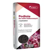 Ziemia ogrodowa - Sobex Podłoże do roślin balkonowych z hydrożelem 50 l - miniaturka - grafika 1