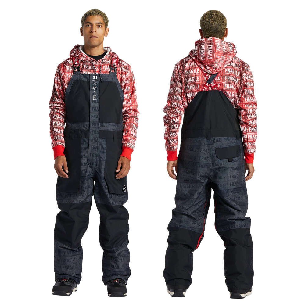 Męskie Spodnie DC SCHOES Aw Shadow Black Fragile ADYTP03046-XSCK XXL