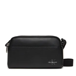 Saszetka Calvin Klein Jeans Mono Logo Camera Bag 22 LV04G3015G Czarny - Torby męskie - miniaturka - grafika 1