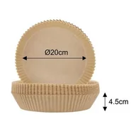 Akcesoria i części AGD - Foremki papierowe KLAUSBERG KB-7780 do Air Fryer 20 cm (100 sztuk) - miniaturka - grafika 1