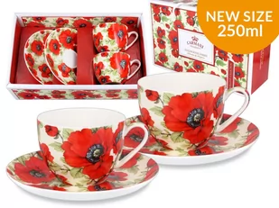 Filiżanki do kawy kpl 2 szt - Maki (CARMANI) - Filiżanki - miniaturka - grafika 1