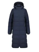 Kurtki damskie - Icepeak Płaszcz pikowany "Moraine" w kolorze granatowym - miniaturka - grafika 1