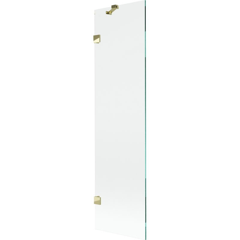 Mexen Lunar parawan nawannowy 1-skrzydłowy 50 x 150 cm, transparent, złoty - 897-050-000-50-00