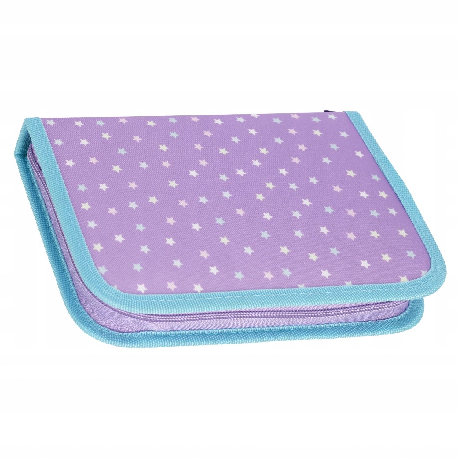 Piórnik Starpak PIORNIK 1ZAM 2KLAP STK-35 GLITTER CAT PB 12/48