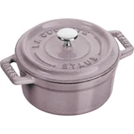 Garnki - STAUB MINI COCOTTE Mini garnek żeliwny okrągły 250 ml, kwiat wiśni - miniaturka - grafika 1