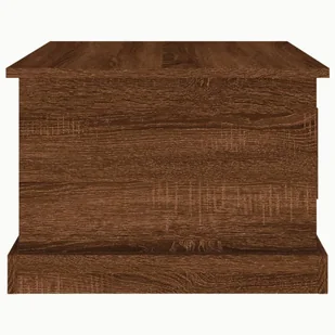 Stolik kawowy, brązowy dąb, 50x50x35 cm Lumarko! - Ławy i stoliki kawowe - miniaturka - grafika 9