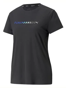 Puma Koszulka sportowa w kolorze czarnym - Koszulki sportowe damskie - miniaturka - grafika 1