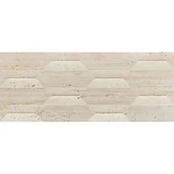Płytki ceramiczne - TUBĄDZIN TISSUE IVORY STR PŁYTKA ŚCIENNA 748X298 TISSUE IVORY STR PŁYTKA ŚCIENNA 748X298 - miniaturka - grafika 1