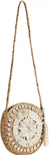 Desigual Womens BOLS_TULUM ROUNDED Across Body Bag, White, One Size - Torebki damskie - miniaturka - grafika 1