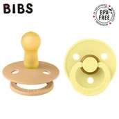 Smoczki uspokajające - Bibs Colour 2-Pack Desert Sand & Sunshine M Smoczek Uspokajający Kauczuk Hevea - miniaturka - grafika 1