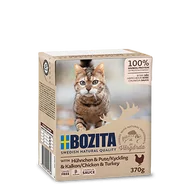 Mokra karma dla kotów - Bozita Cat Kurczak I Indyk W Sosie 370g - Kurczak I Indyk W Sosie 370g - miniaturka - grafika 1
