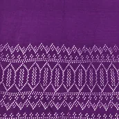 Apaszki i szaliki damskie - Szal z dzianiny wełnianej - miniaturka - grafika 1