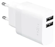 Ładowarki do telefonów - Fixed USB 17W, biała - miniaturka - grafika 1