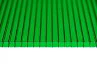 Szklarnie ogrodowe - Poliwęglan komorowy 500x700 zielony 6 mm - miniaturka - grafika 1