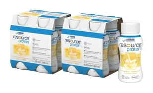 Resource Protein smak waniliowy, 4 x 200 ml - Żywienie medyczne - miniaturka - grafika 1