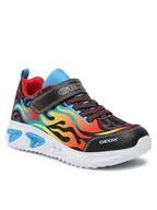 Buty dla chłopców - Geox Sneakersy J Assister Boy J35DZC011CEC9221 DD Czarny - miniaturka - grafika 1