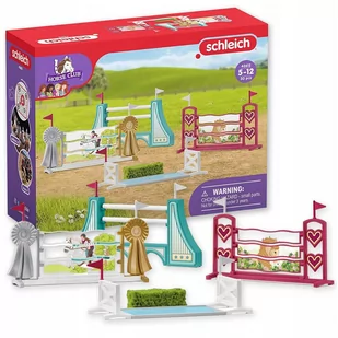 Schleich Horse Club - Tor przeszkód dla koni 5+ - Figurki dla dzieci - miniaturka - grafika 1