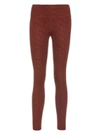 Spodnie sportowe damskie - Nike Legginsy sportowe w kolorze bordowym - miniaturka - grafika 1