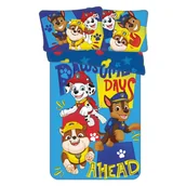 Pościel dla dzieci - Pościel 100x135 Psi Patrol niebieska granatowa poszewka 40x60 - miniaturka - grafika 1