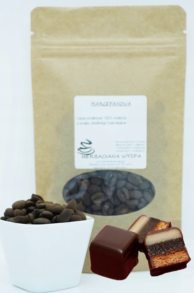 Kawa Marcepanowa 1 kg ziarnista-mielimy Niezwykła