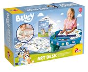 Zabawki interaktywne dla dzieci - Lisciani, Bluey Art Desk, Biurko artystyczne, 99399 - miniaturka - grafika 1
