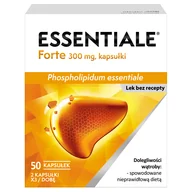 Układ pokarmowy - Zestaw 3x ESSENTIALE Forte 300mg, 50kaps. - miniaturka - grafika 1