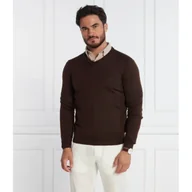 Swetry męskie - BOSS Wełniany sweter Baram-L | Regular Fit - miniaturka - grafika 1