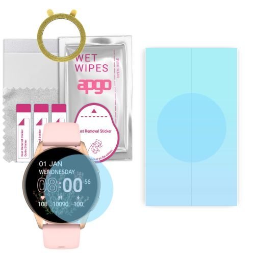 1x folia ochronna hydrożelowa do Kieslect L11 PRO - apgo HD HQ FLEX Smartwatch Hydrogel Protection Ochrona na ekran smartwatcha