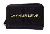 Portfele - Calvin Klein Mały Portfel Damski Sculpted Mono Med Z/A Black K60K608396 Bds - miniaturka - grafika 1