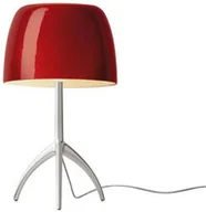 Lampy stojące - Foscarini - Lumiere Grande Lampa Stołowa E27 Aluminium/Wiśniowa Dimm. Foscarini - miniaturka - grafika 1