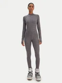 Kombinezony - adidas Kombinezon Moon Boot Shine KB5133 Szary Slim Fit - miniaturka - grafika 1