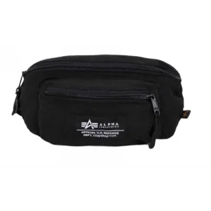 Alpha Industries Big Waist Bag Unisex Fanny Pack Black - Nerki - miniaturka - grafika 2