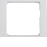 Inne akcesoria elektryczne - Pierścień adaptacyjny do pokrywy 50x50mm Berker K.1 biały - miniaturka - grafika 1