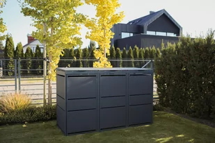Zabudowa kosza śmietnikowego TOP BOX Premium 2 x 240 l - Kosze na śmieci - miniaturka - grafika 4