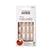Sztuczne paznokcie i akcesoria - Kiss, Sztuczne paznokcie naturals KSN06, M, 28 szt. - miniaturka - grafika 1