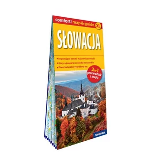 Słowacja laminowany map&guide 2w1 przewodnik i mapa - praca zbiorowa - książka - Przewodniki - miniaturka - grafika 1